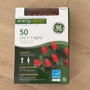 Energy Smart Red LED C-5 Lights